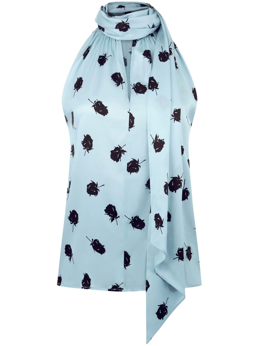 floral-print blouse - 1