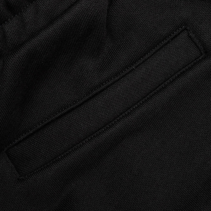 DISTRESSED SHORTS SMALL LOGO - BLACK 5