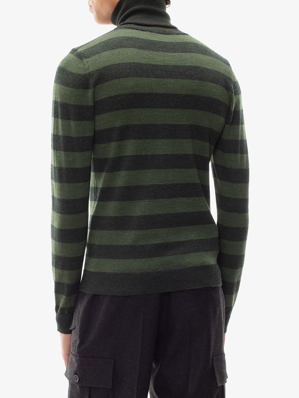 striped logo jumper - 4