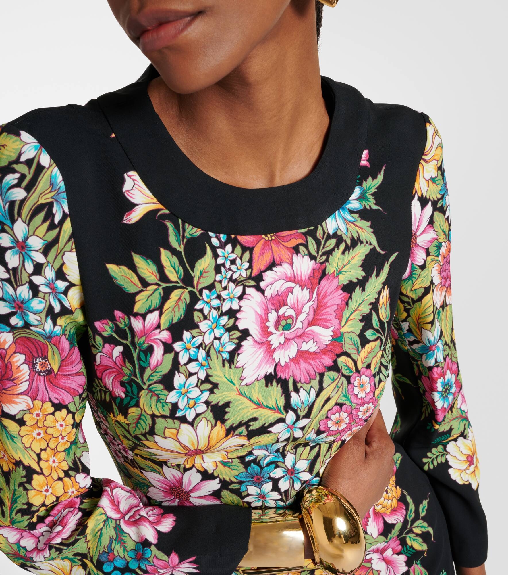 Floral minidress - 4