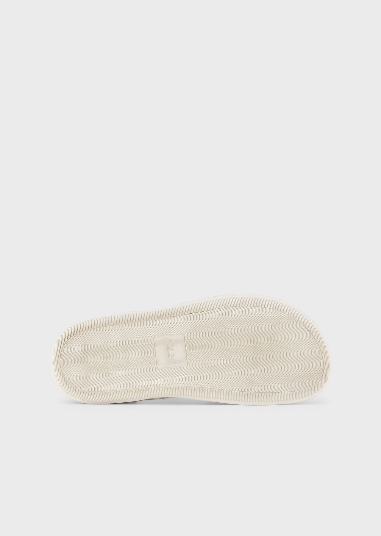 Braided leather and cotton sandals - 6