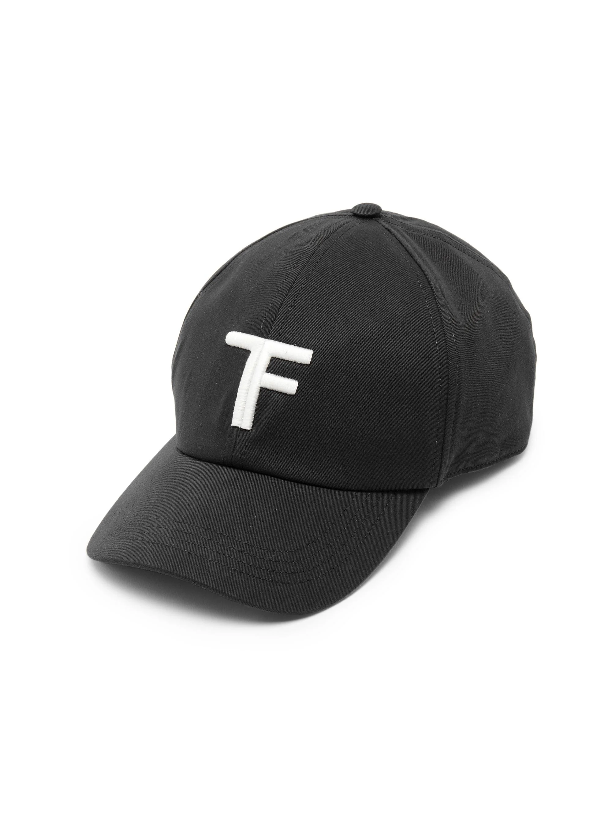 Men's TF Canvas Baseball Cap - Black Cream - 1