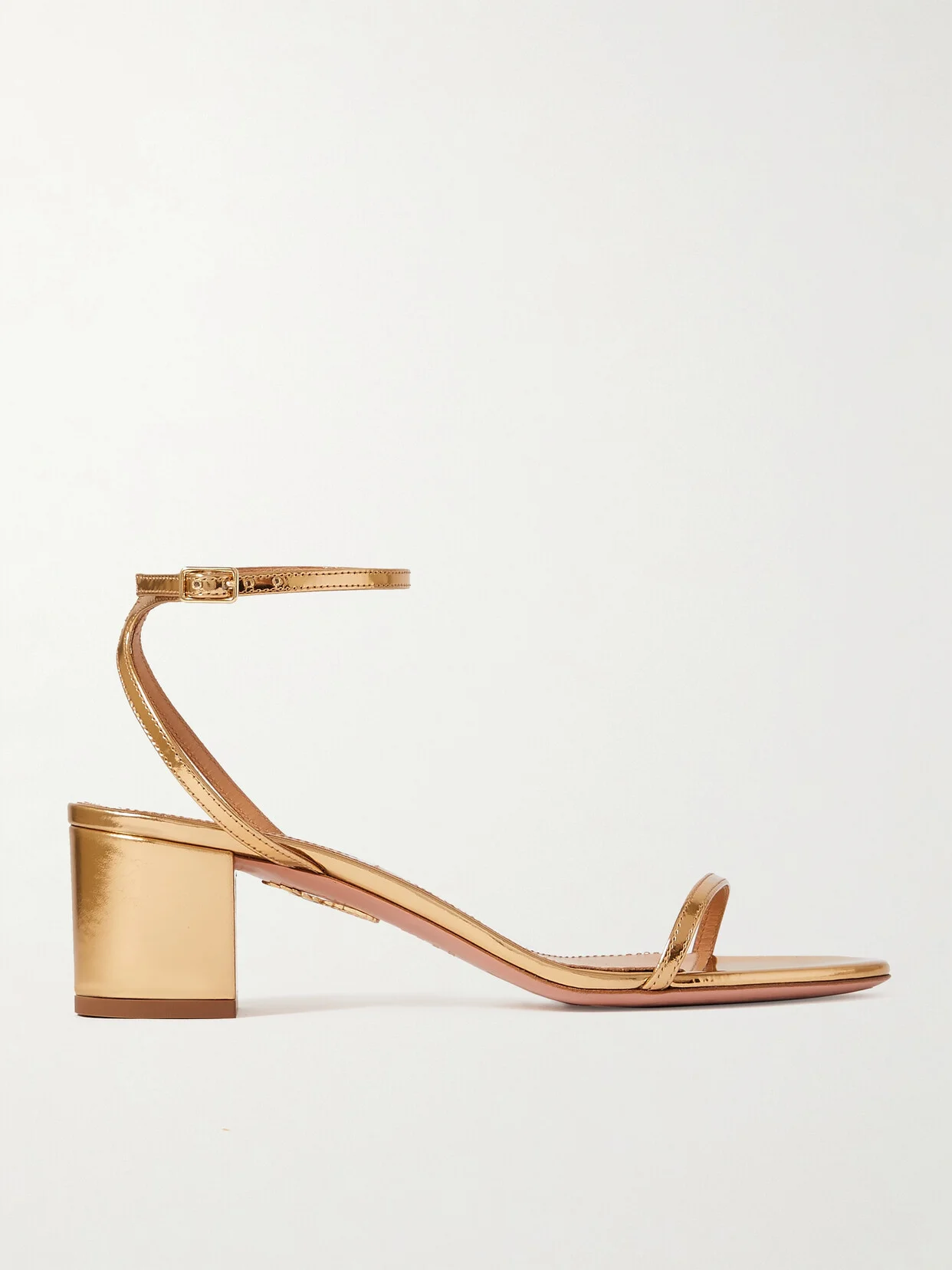 Olie 50 Metallic Leather Sandals - 1