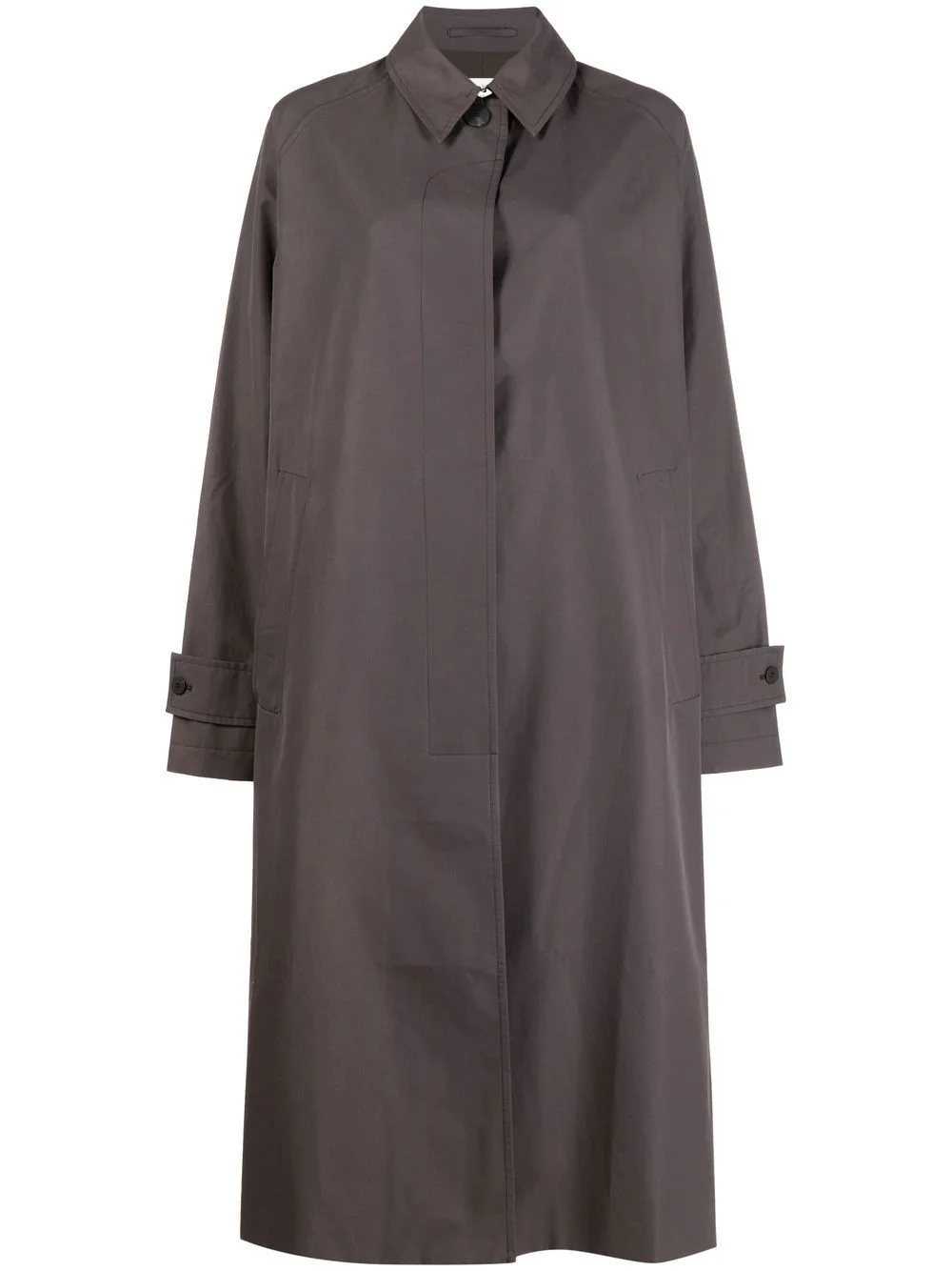 Holin buttoned raincoat - 1