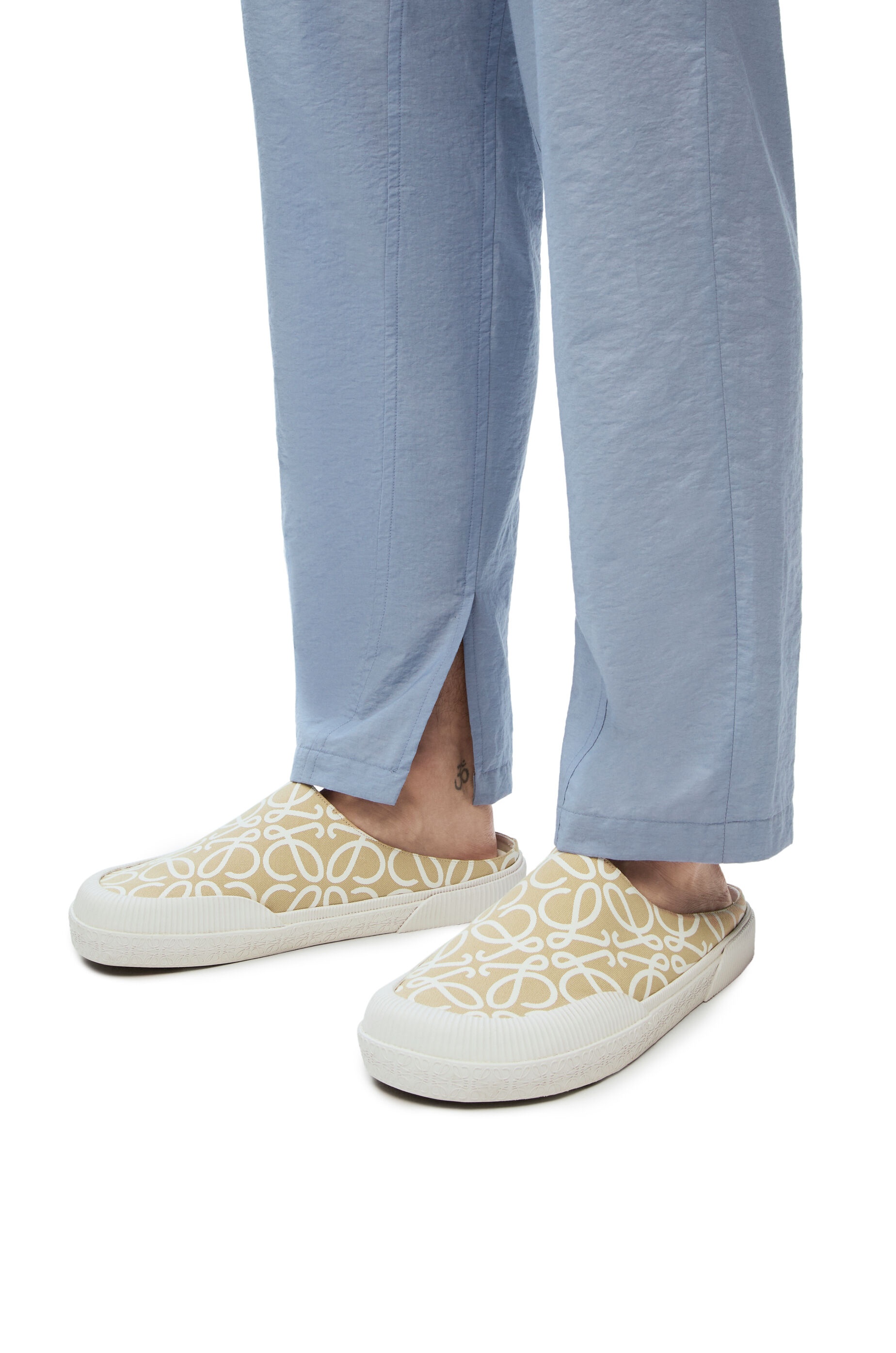 Vulcanised sneakermule in canvas - 2
