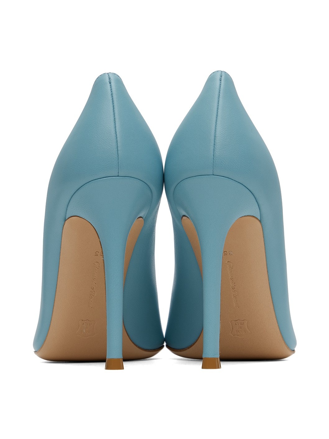 Blue Gianvito 105 Heels - 2