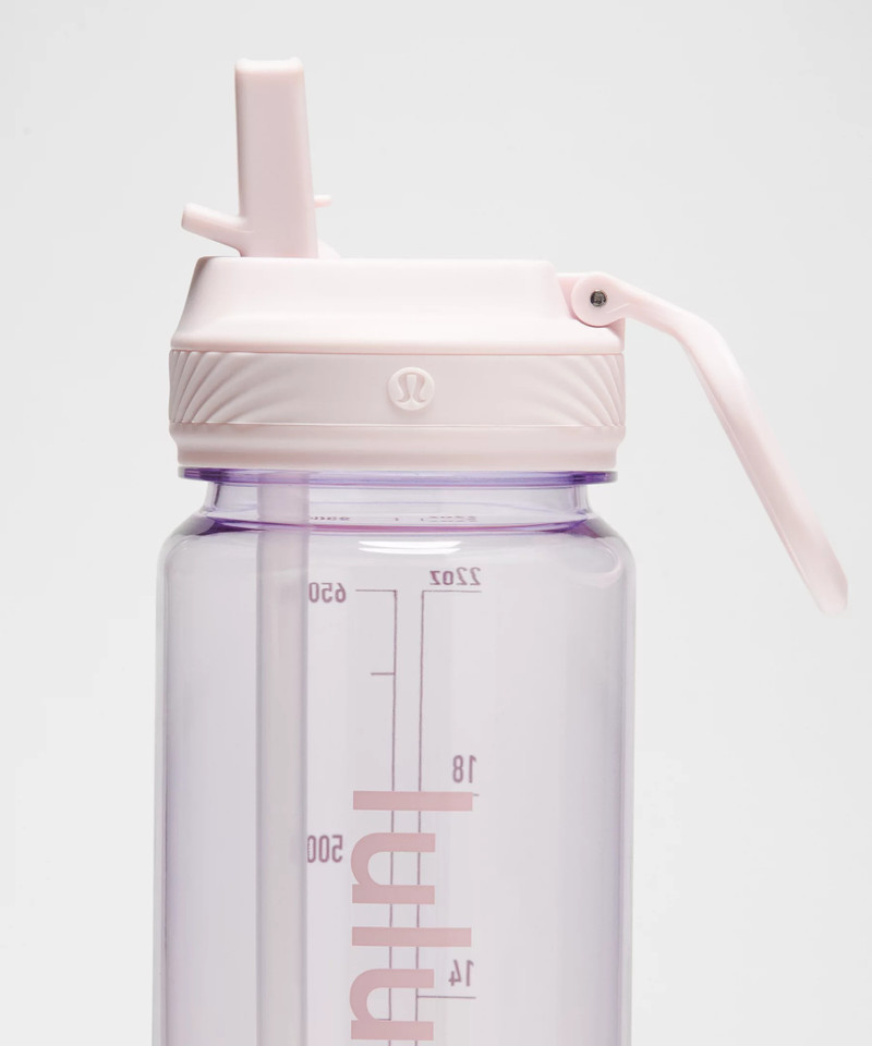 Back to Life Clear Bottle 24oz *Straw Lid 3