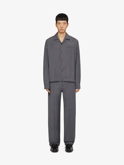 Givenchy OVERSHIRT IN WOOL outlook