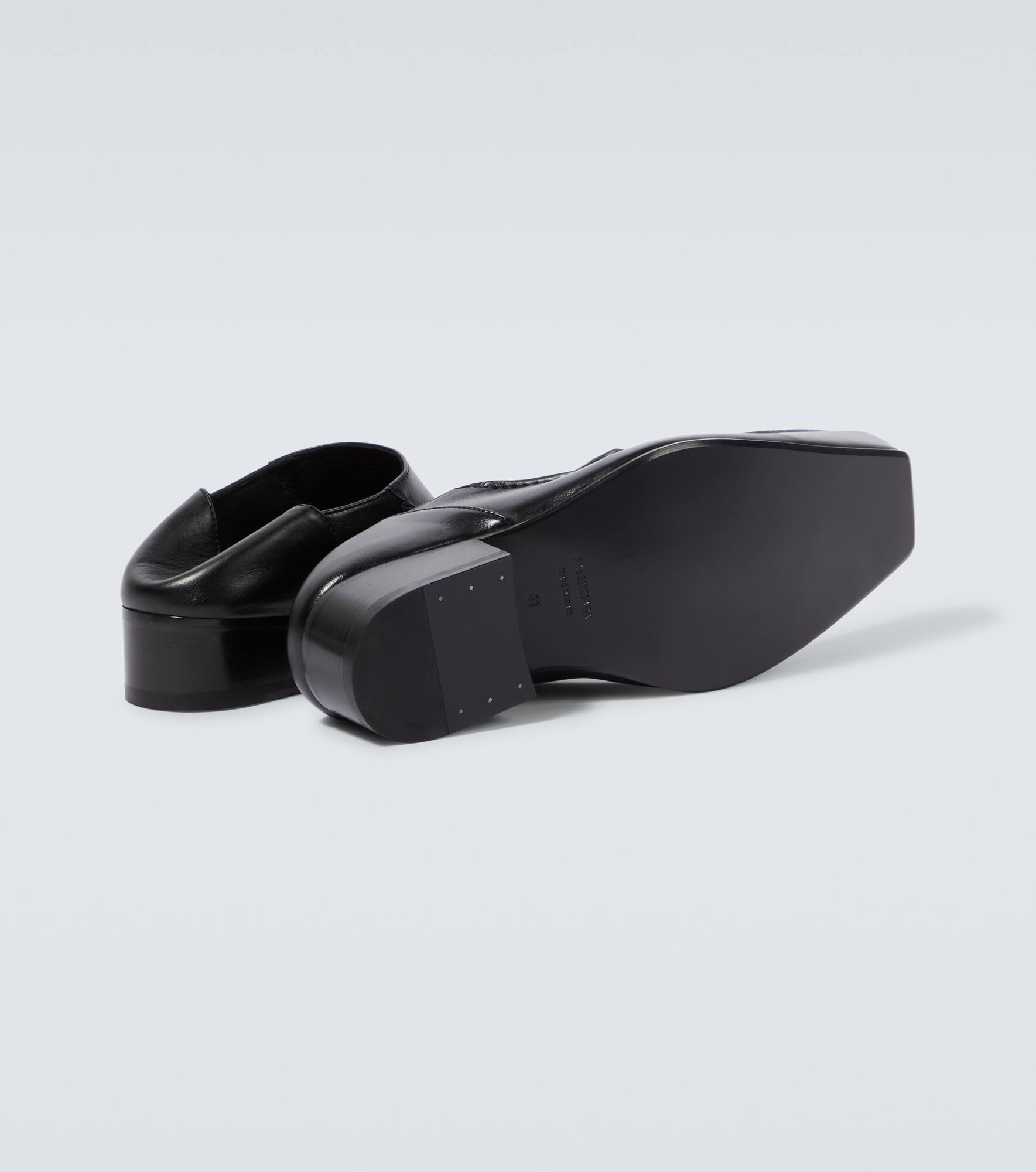 Romeo leather slippers - 7