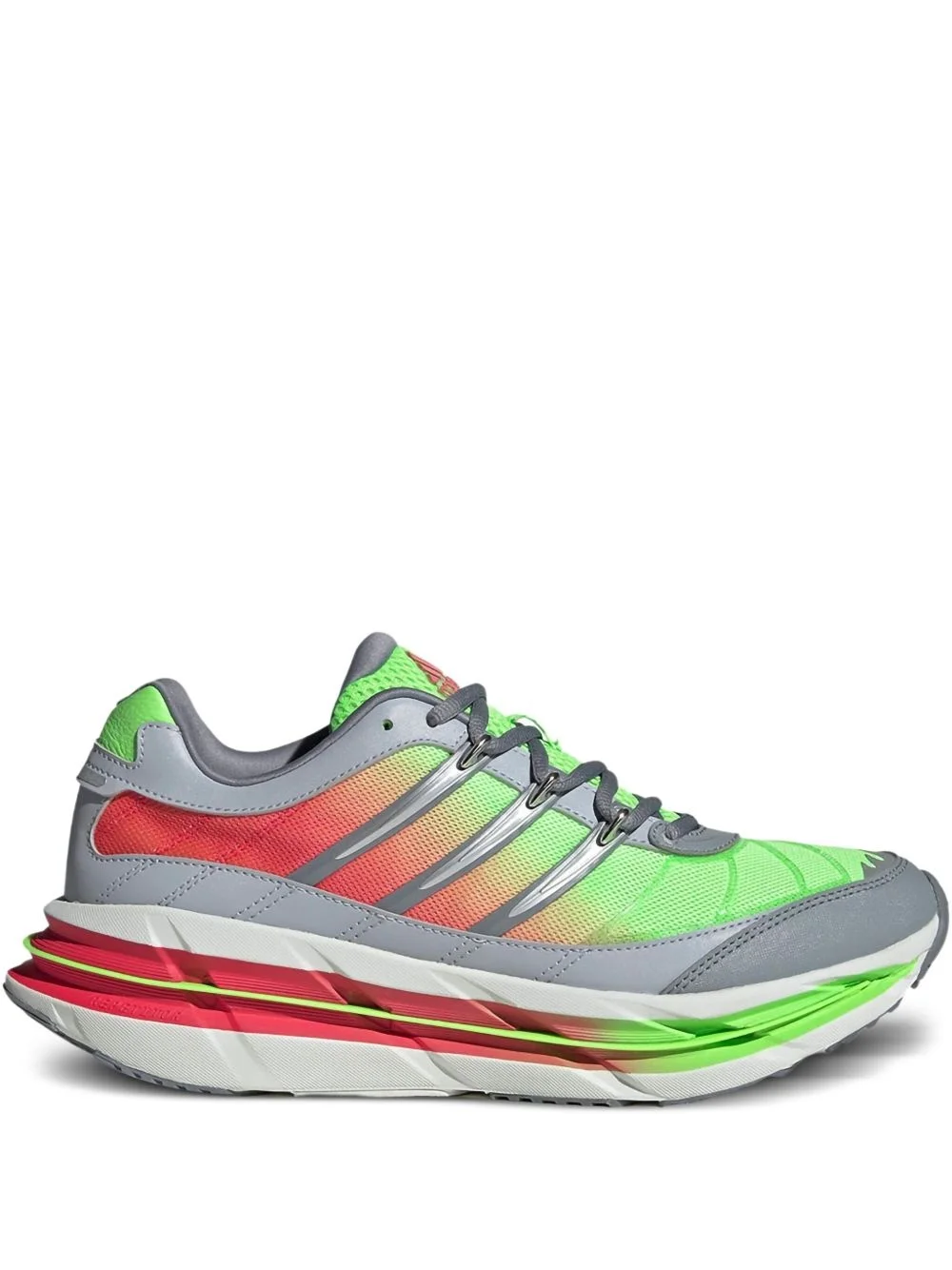Adistar HRMY "Lime Burst/Grey" sneakers - 1