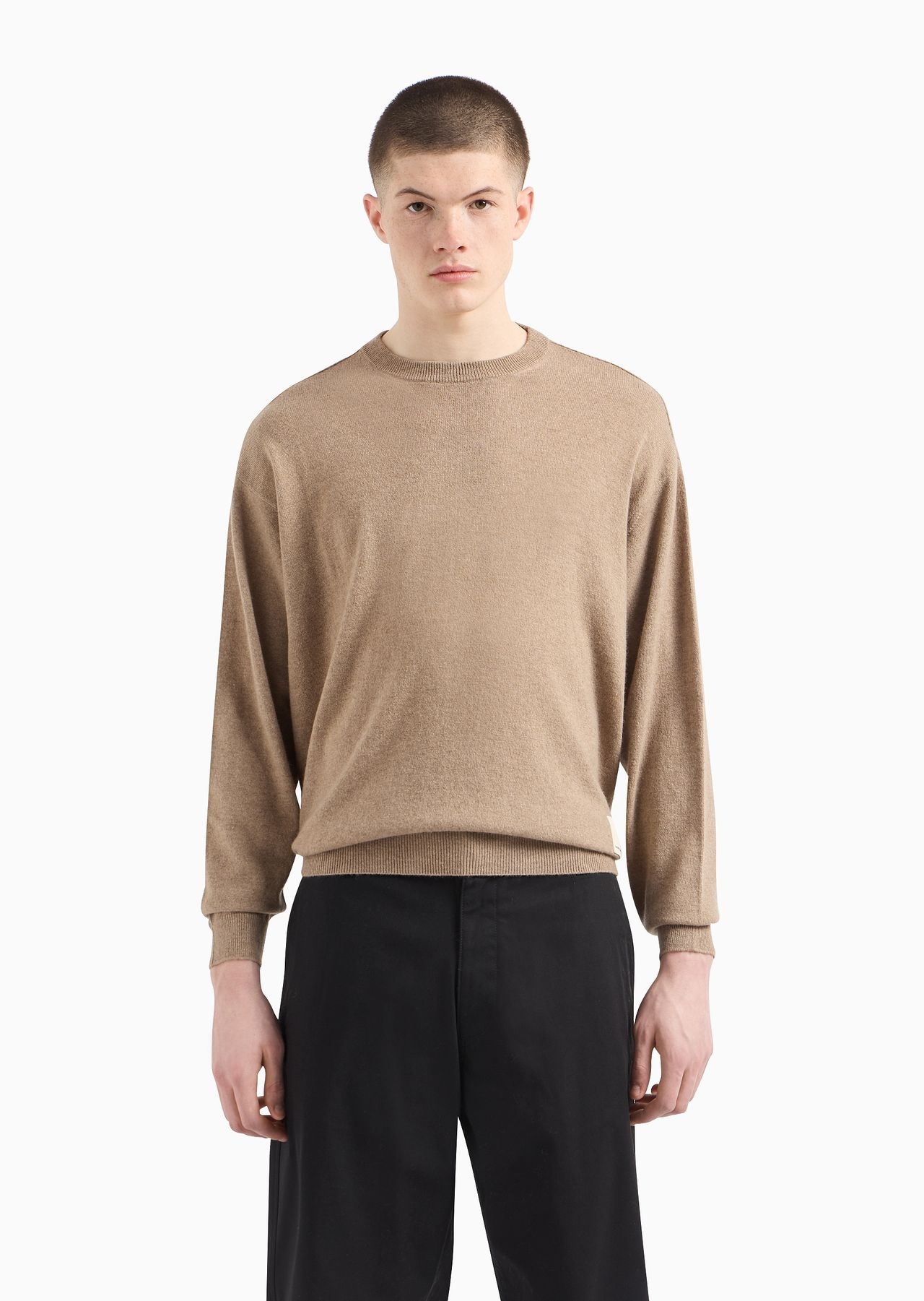 ASV Capsule plain-knit wool-blend jumper - 2