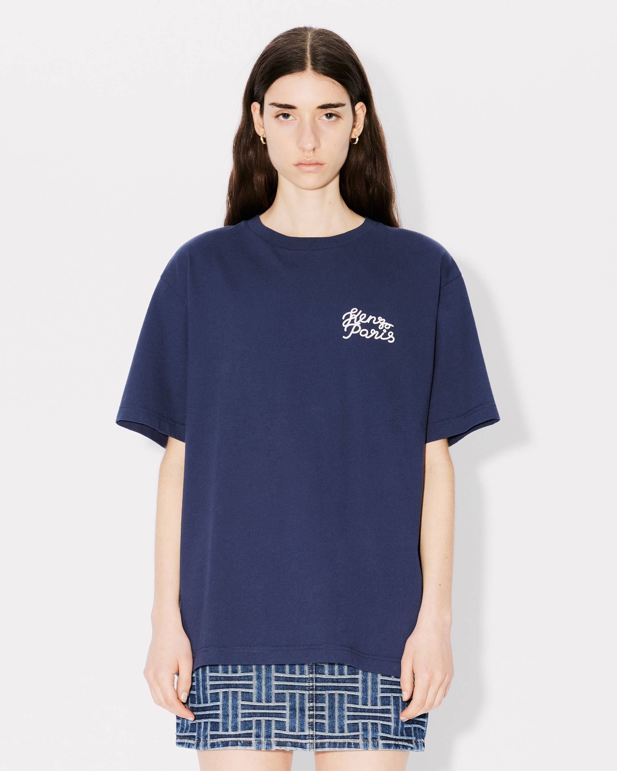 'KENZO Heart' oversized embroidered T-shirt - 3