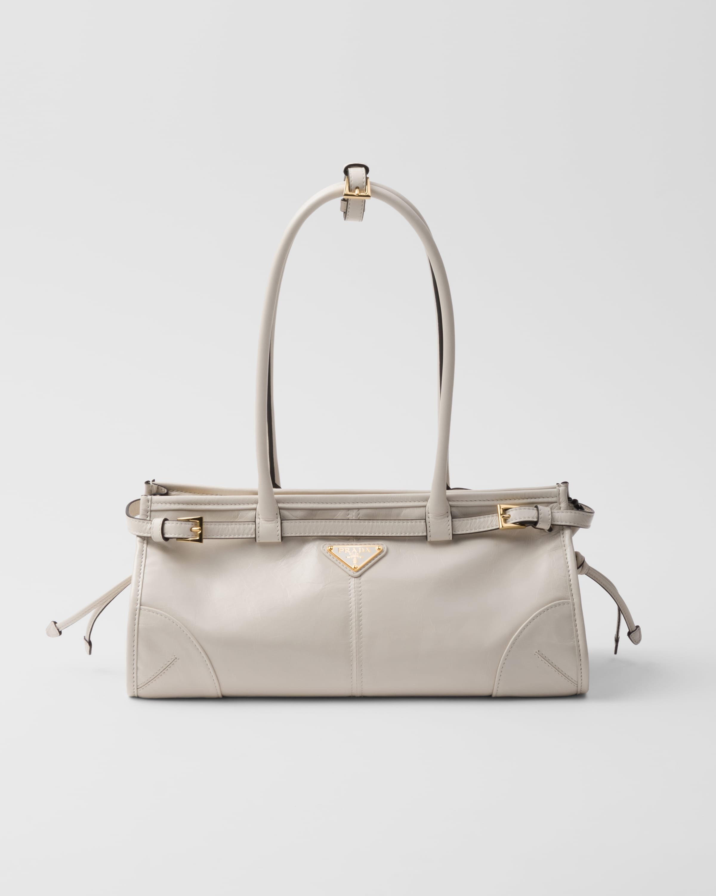 Medium leather handbag - 1