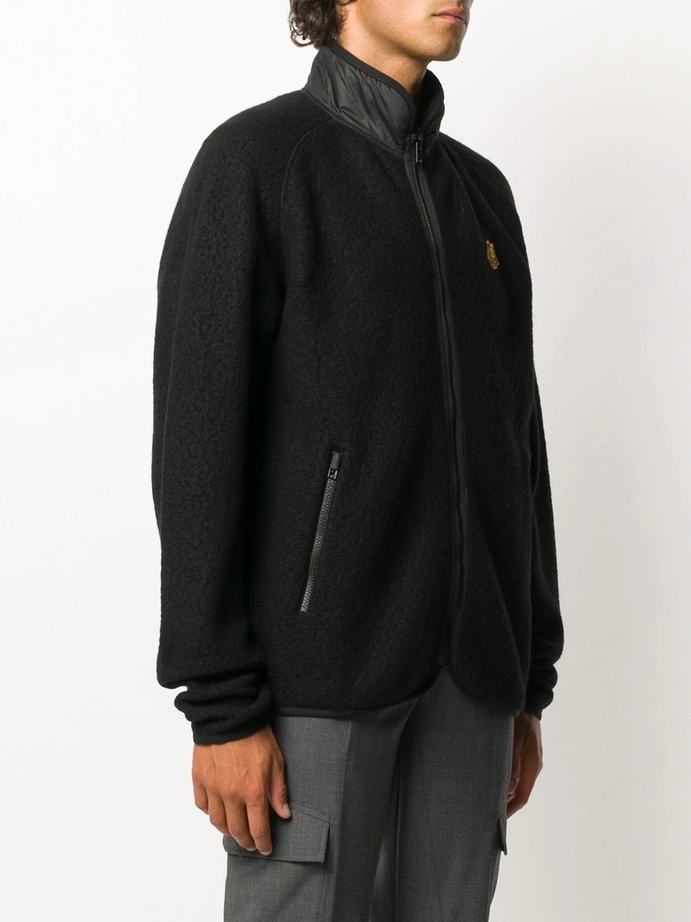 tiger emblem fleece - 3