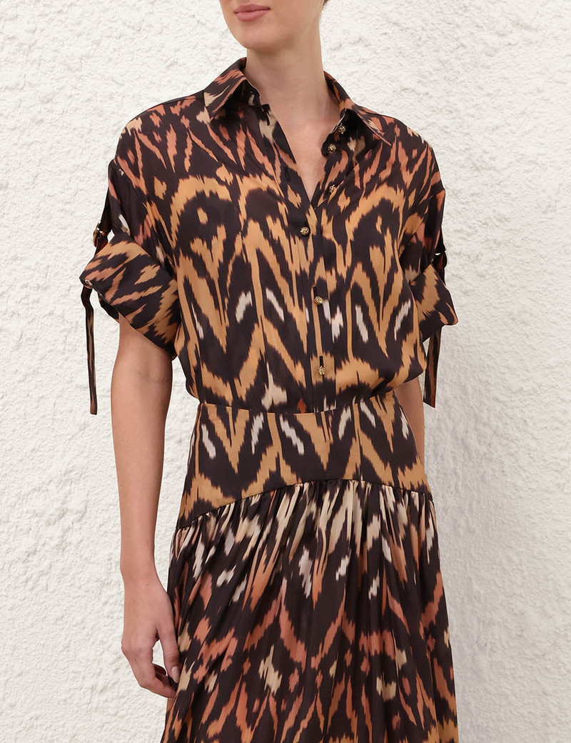 Zimmermann ASTER RELAXED SHIRT outlook