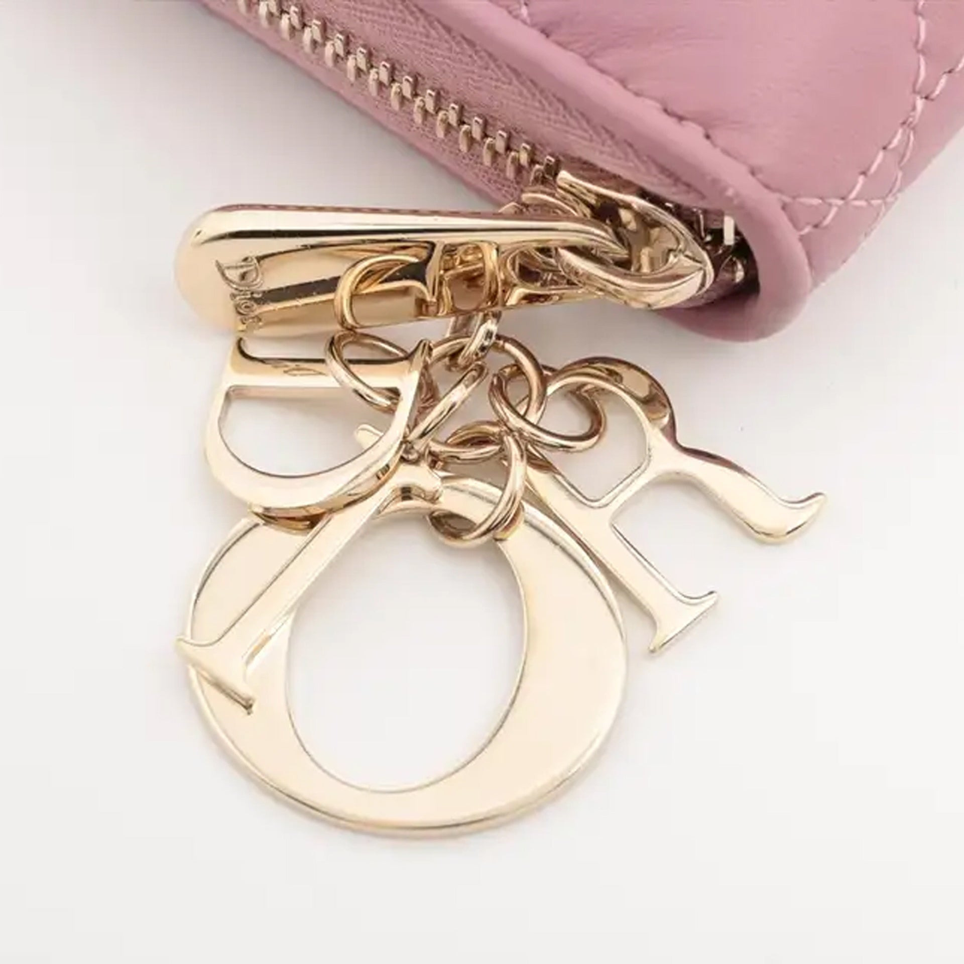 Dior Lady Dior Leather Wallet Women - 4