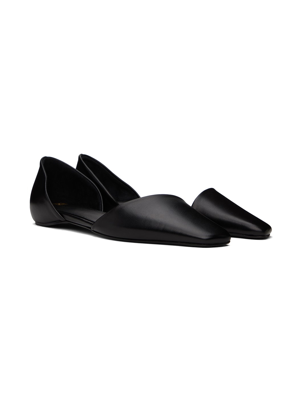 Black 'The Asymmetric' Ballerina Flats - 4