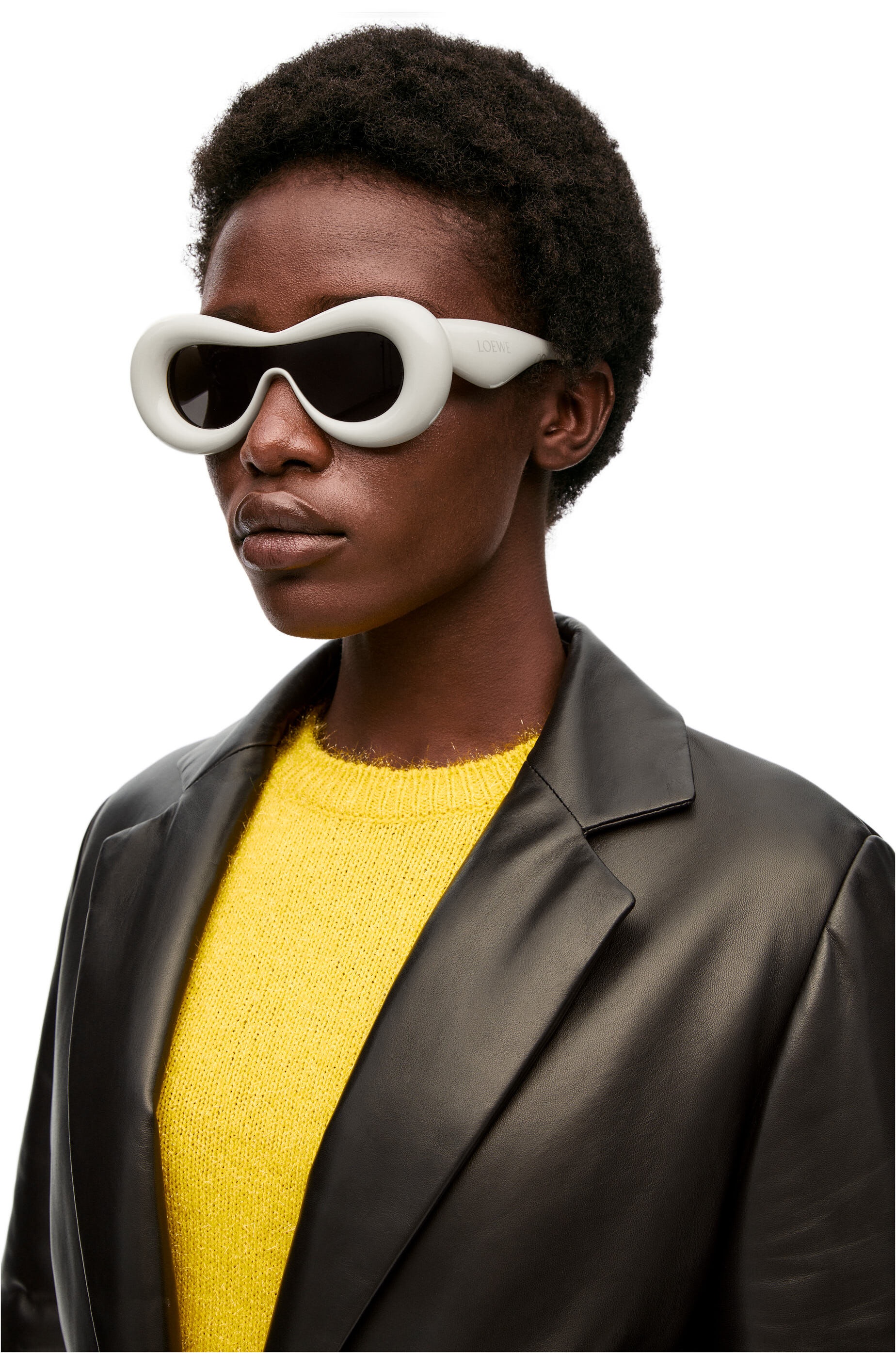 Inflated mask sunglasses in acetate - 2