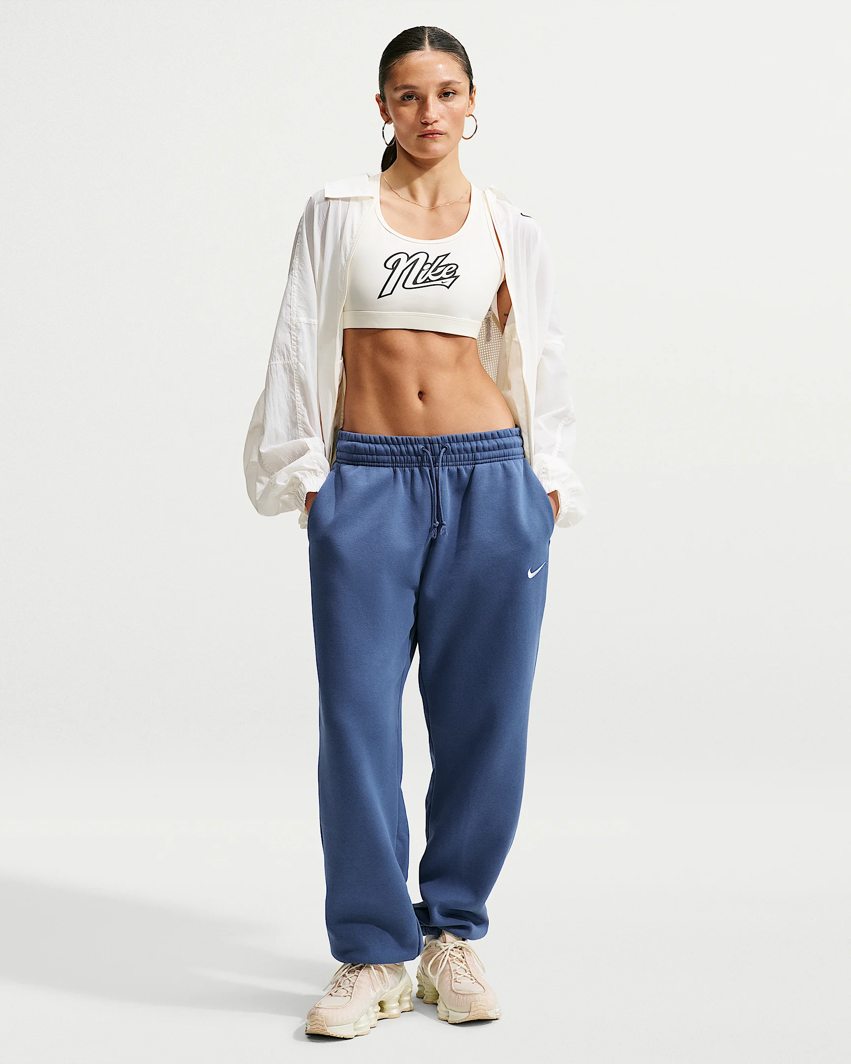 Nike Sportswear Phoenix Fleece Women's High-Waisted Oversized Sweatpants - 1