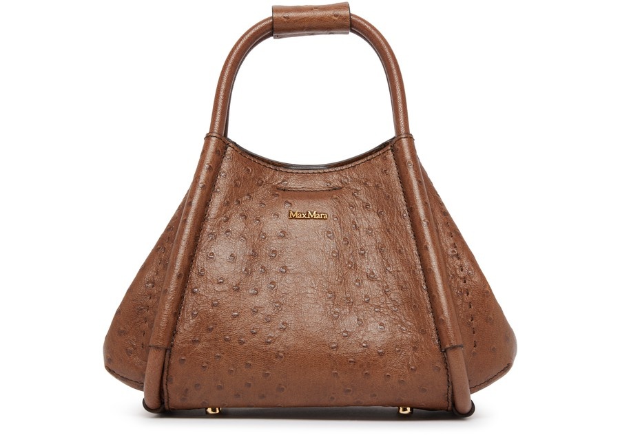 Marinxsostrich top handle bag - 1