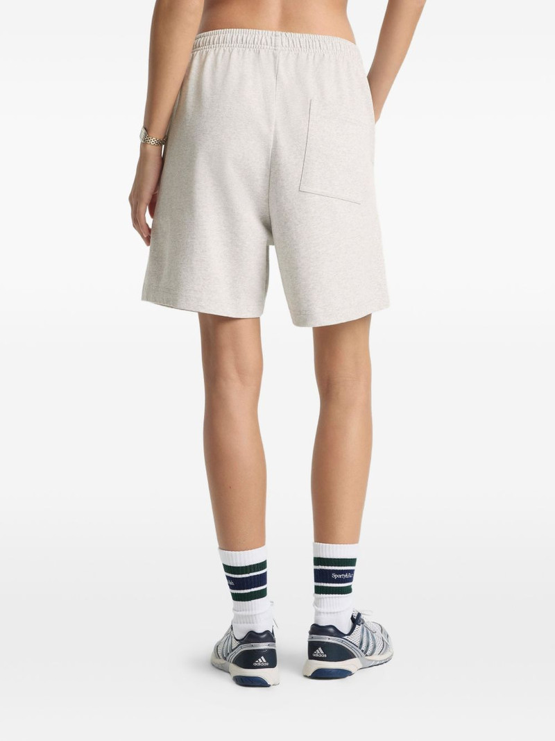 elasticated printed track shorts 4