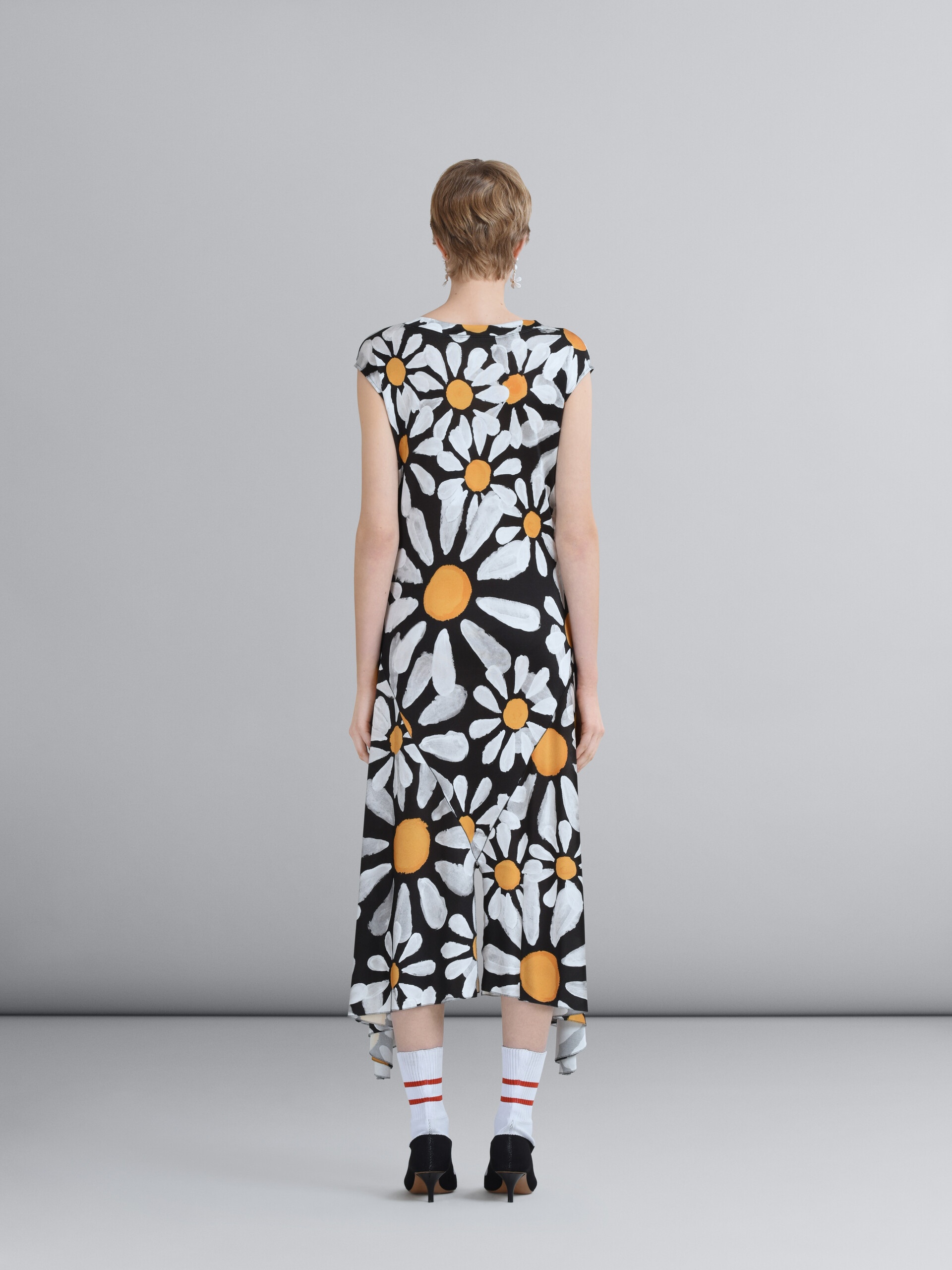 EUPHORIA PRINT VISCOSE JERSEY DRESS - 3
