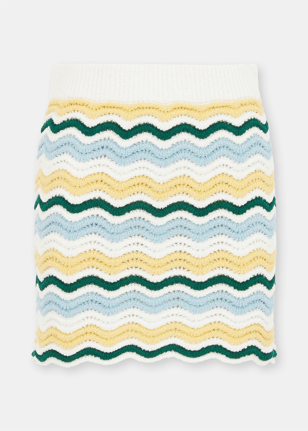 Boucle Wave Skirt - 1