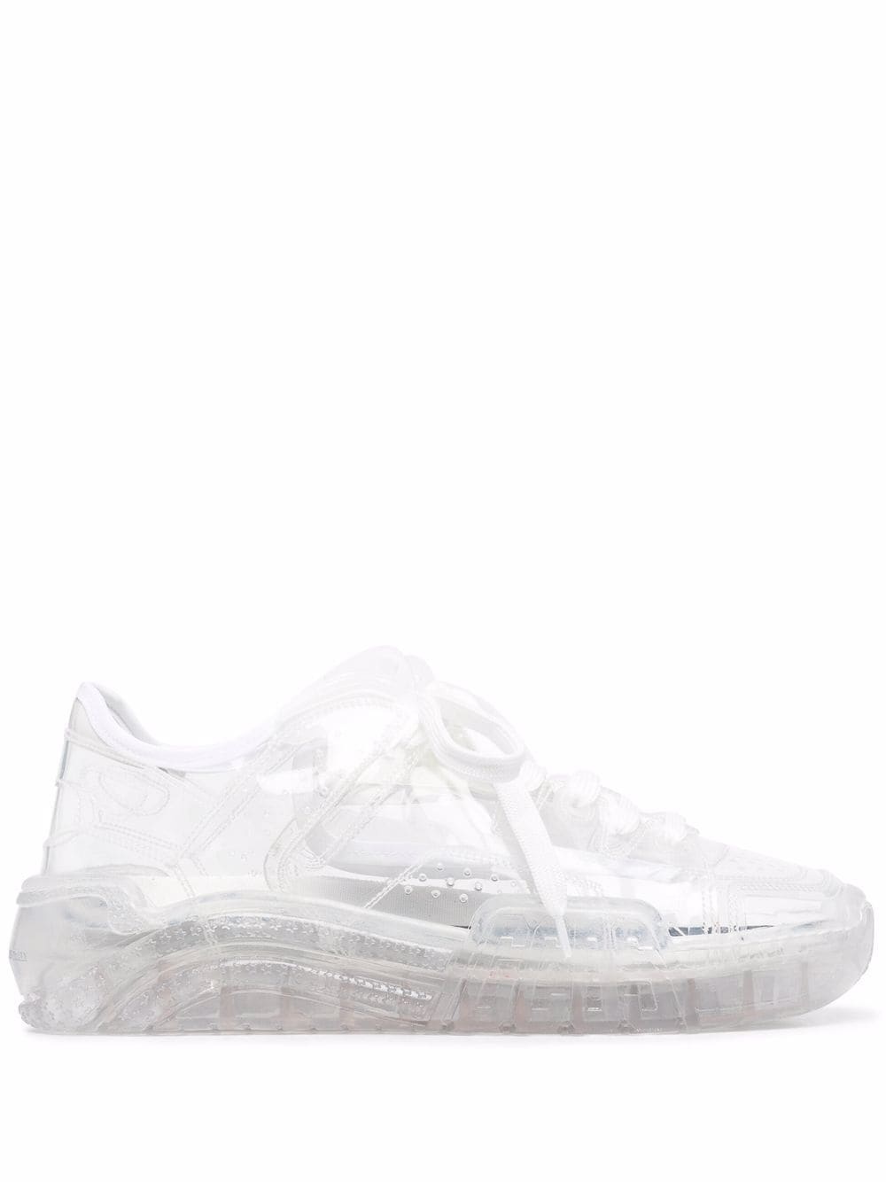 transparent skate sneakers - 1