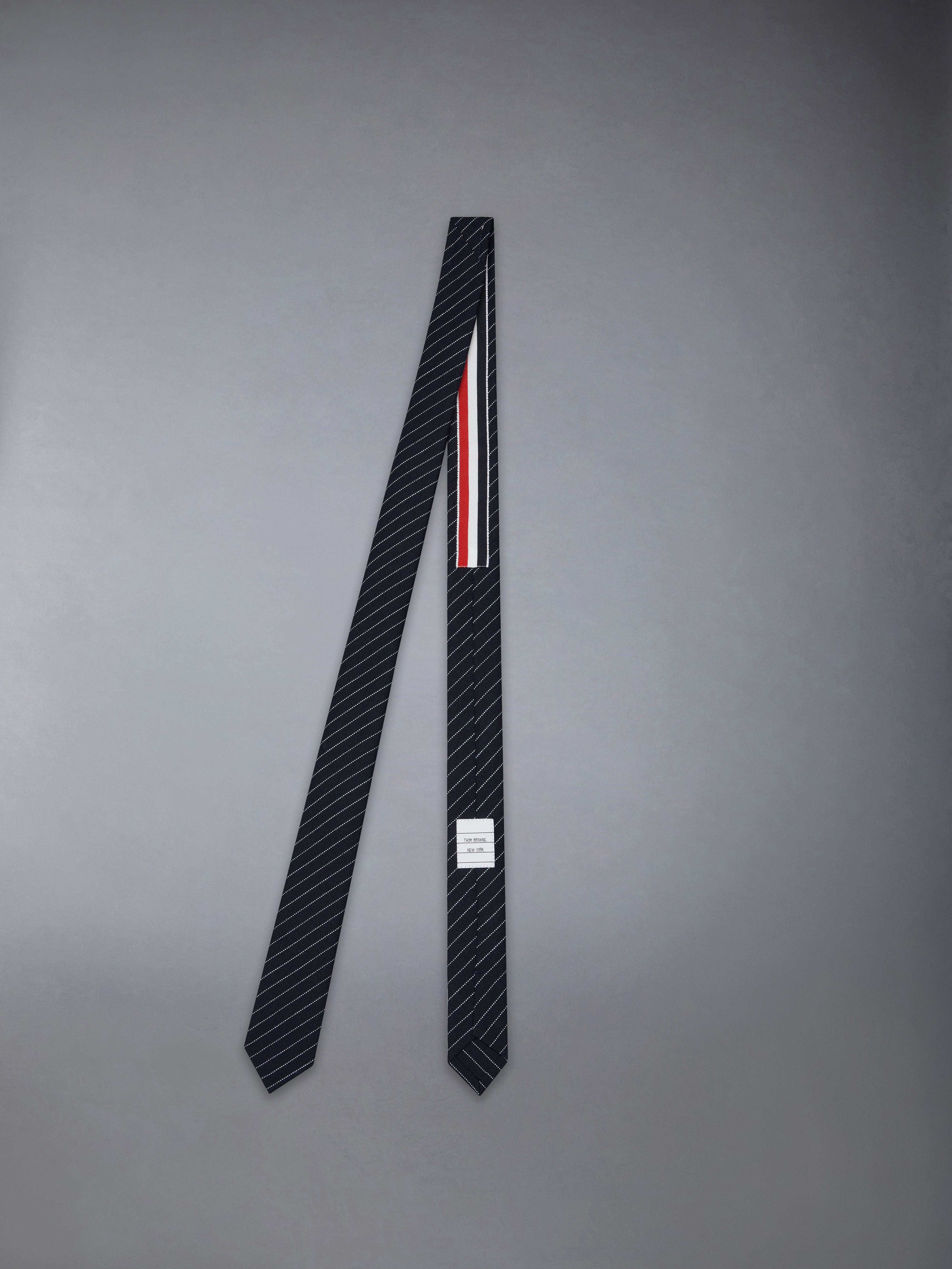 PINSTRIPE HIGH TWIST WOOL CLASSIC TIE - 2