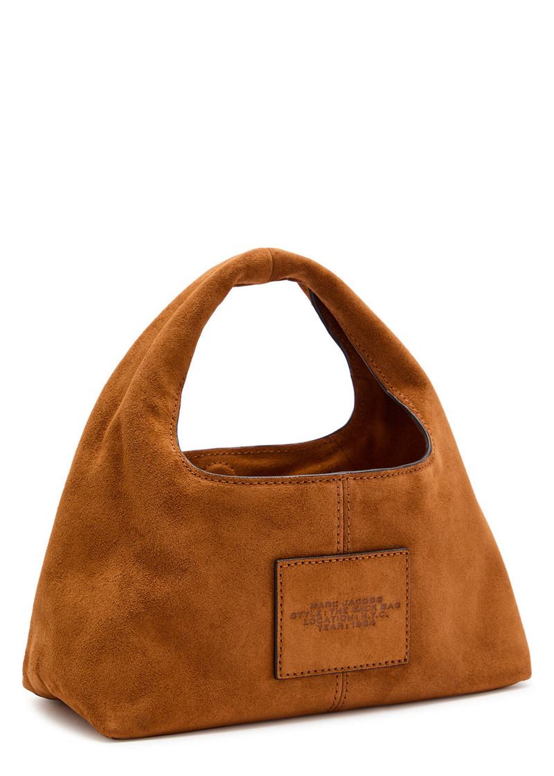 Marc Jacobs Marc Jacobs The Sack Mini Suede top Handle bag outlook