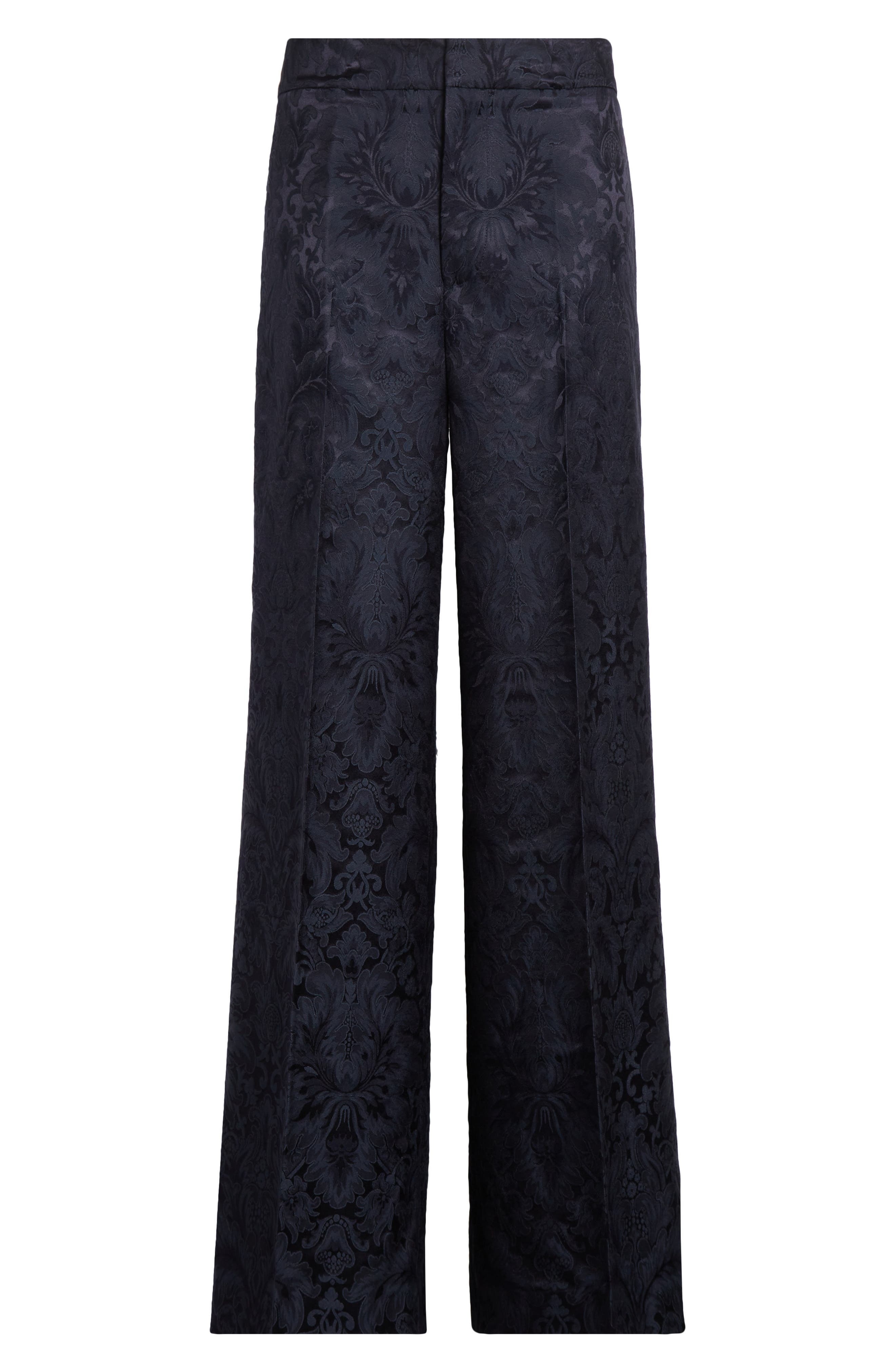 Etro Paisley Jacquard Trousers in Blu Scurissimo 3 at Nordstrom - 6