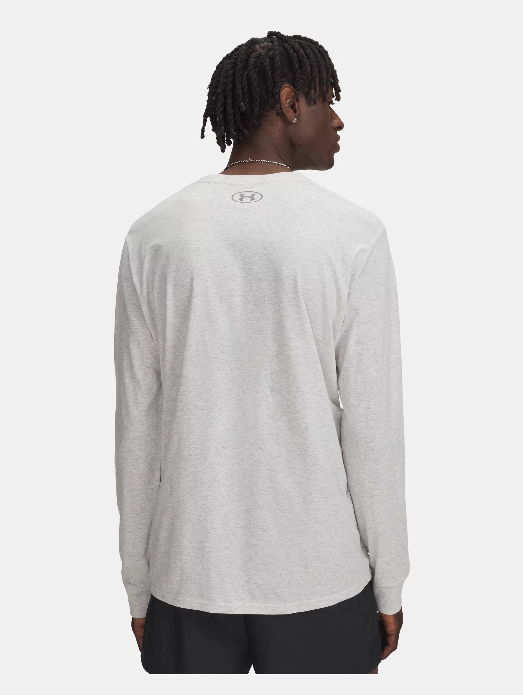 Men's UA Performance Cotton Collegiate Long Sleeve - 3