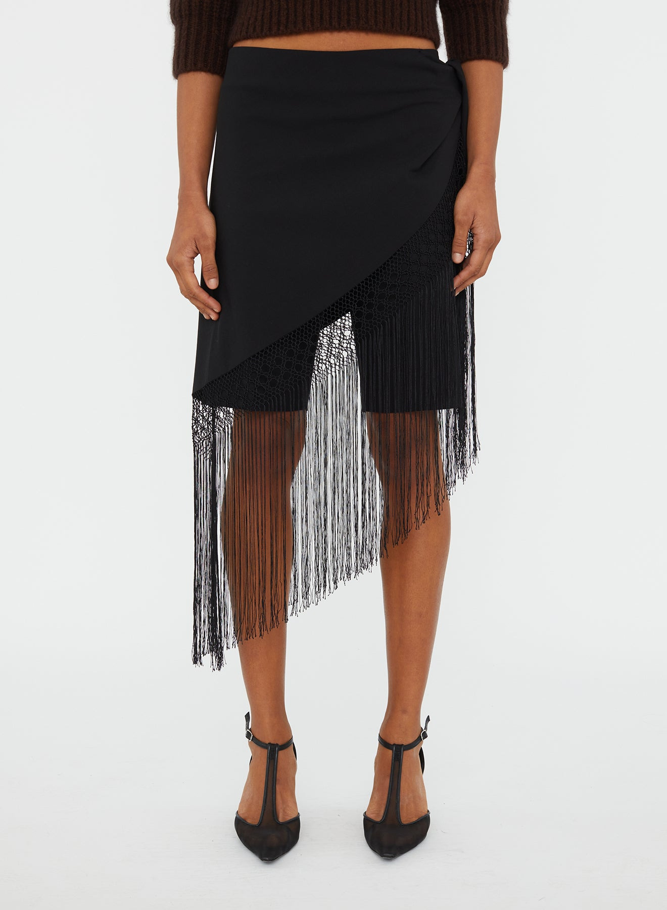 Unravel Macrame Wrap Short - 5