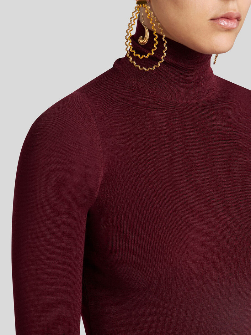 Etro WOOL TURTLENECK SWEATER outlook