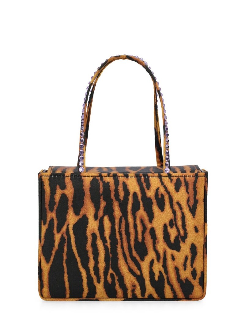 Super Amini Gilda leo print satin bag - 1