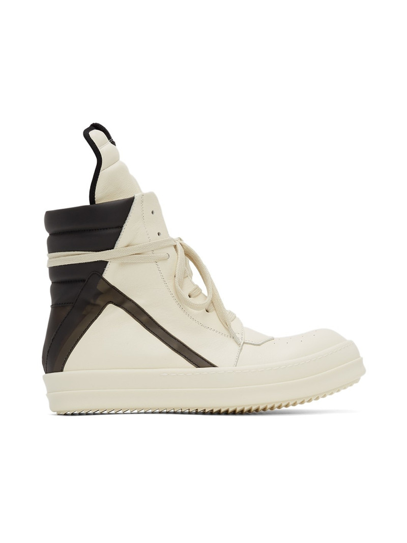 Off-White & Black Geobasket High-Top Sneakers 1