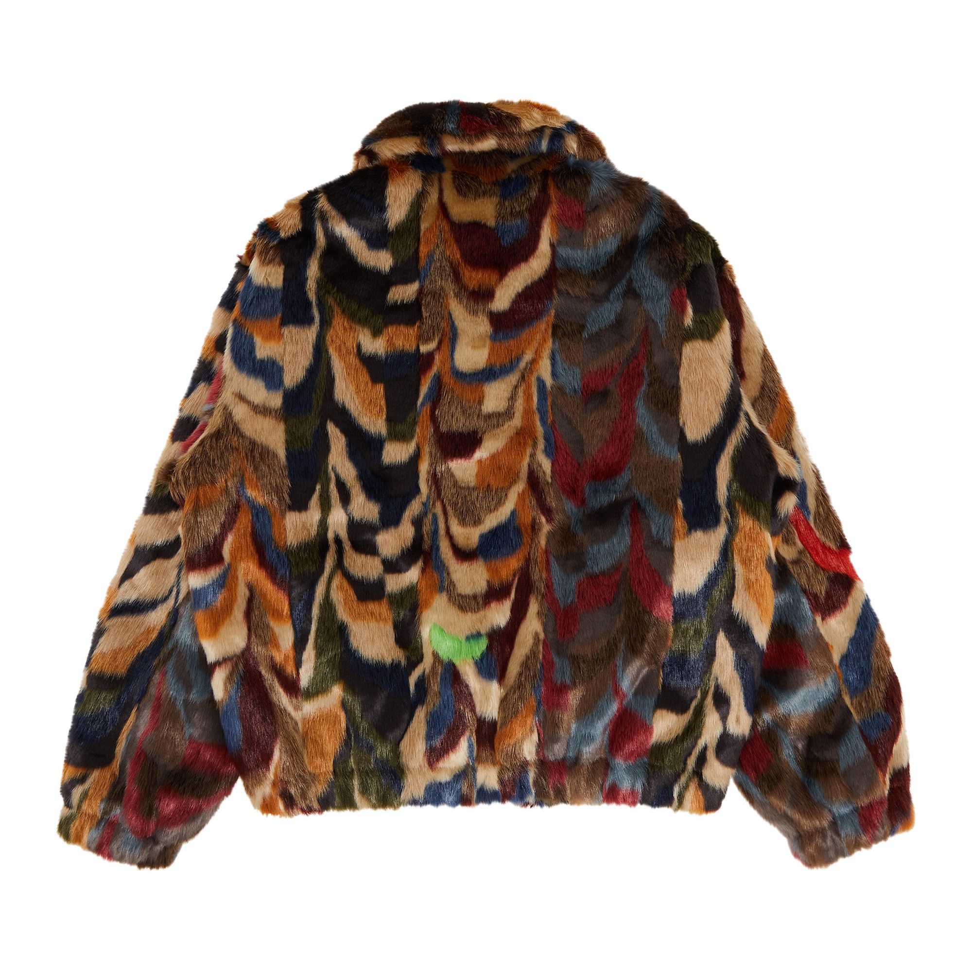 Supreme Multicolor Faux Fur Bomber Jacket 'Multicolor' - 2