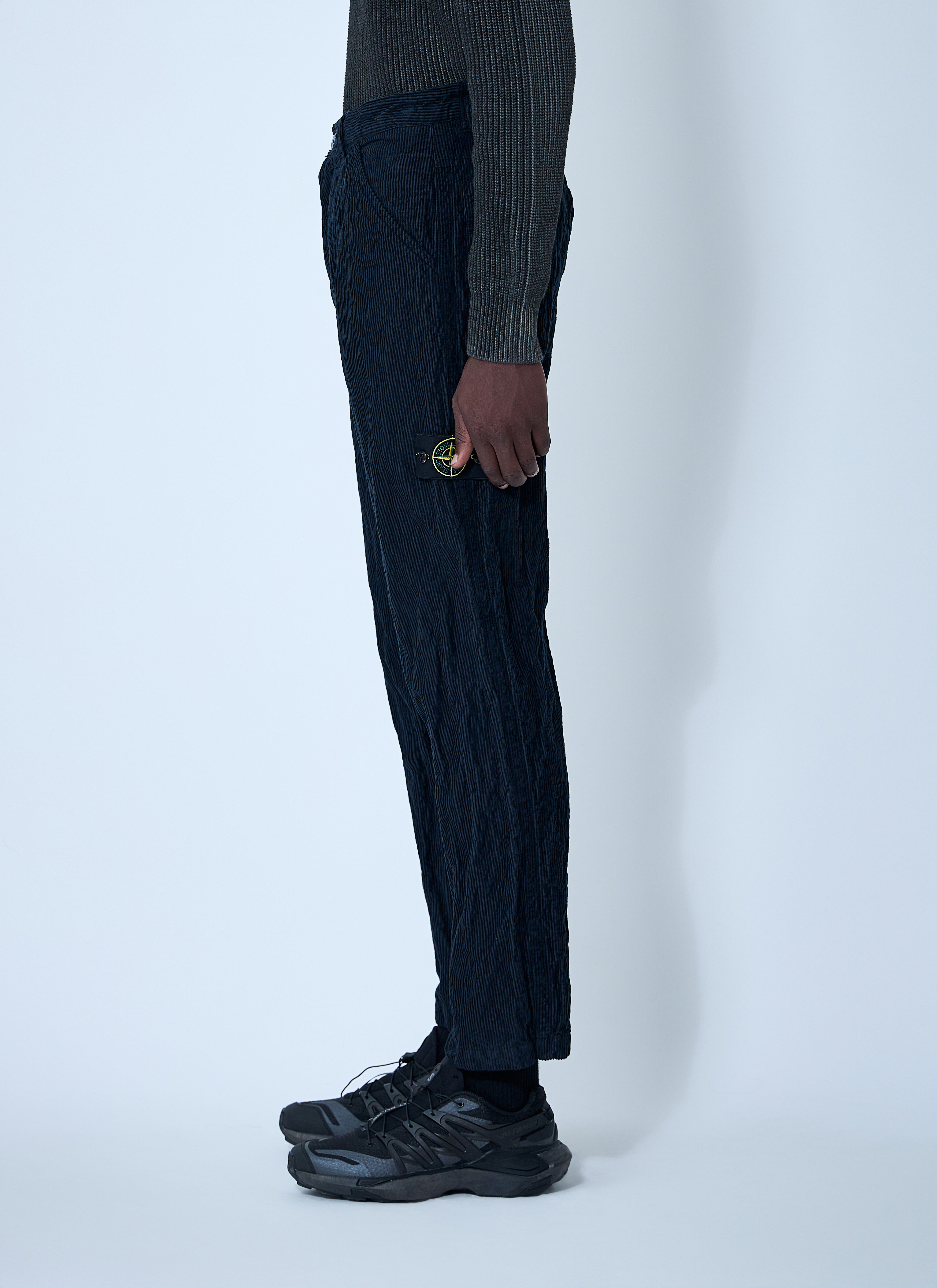 Wrinkled Corduroy Pants - 3