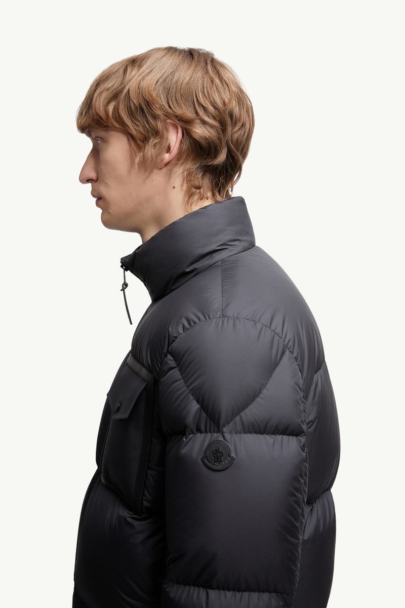 Chinon Square-Quilted Short Down Jacket 4