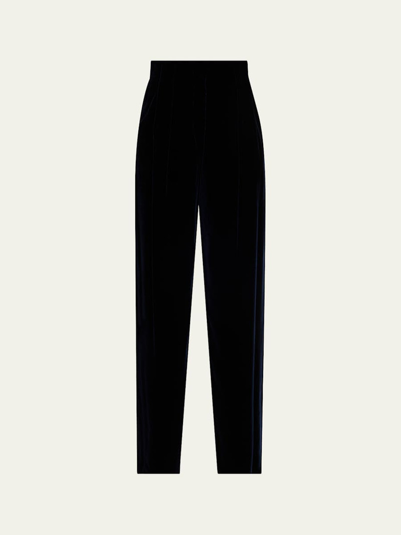Relaxed Velvet Trousers 1