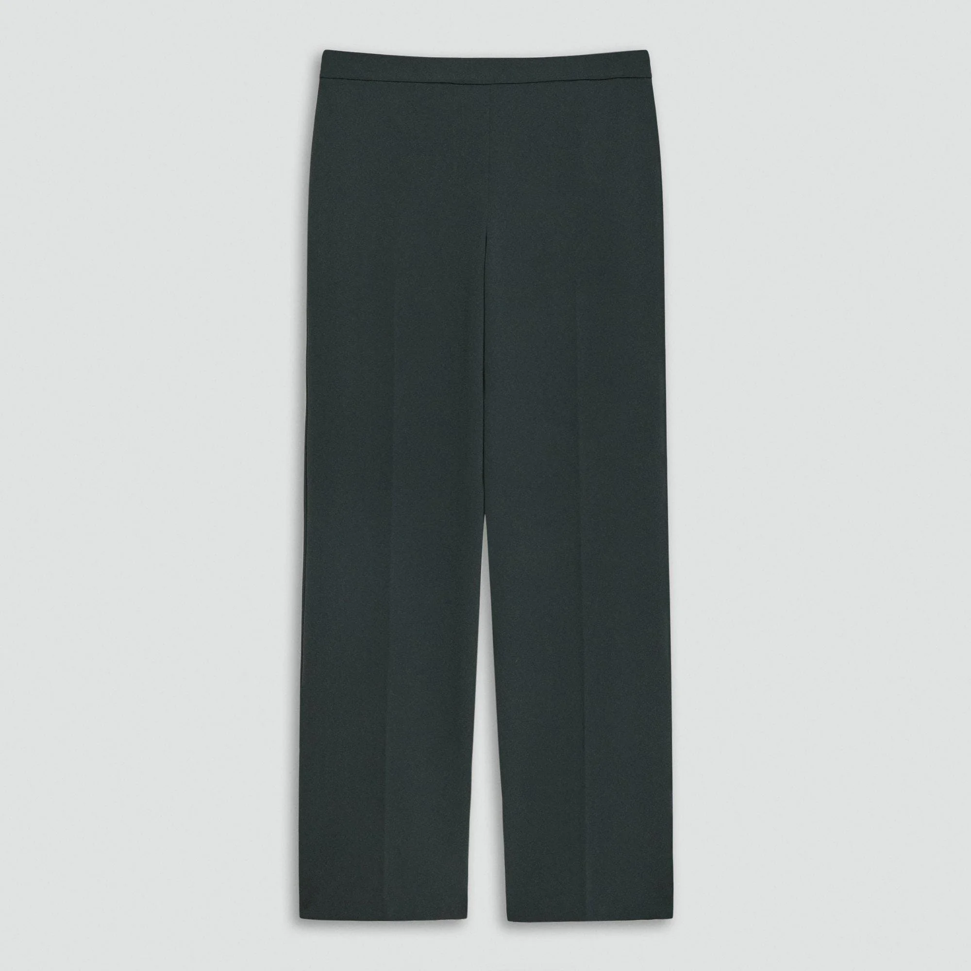 Wide-Leg Pull-On Pant in Admiral Crepe - 1