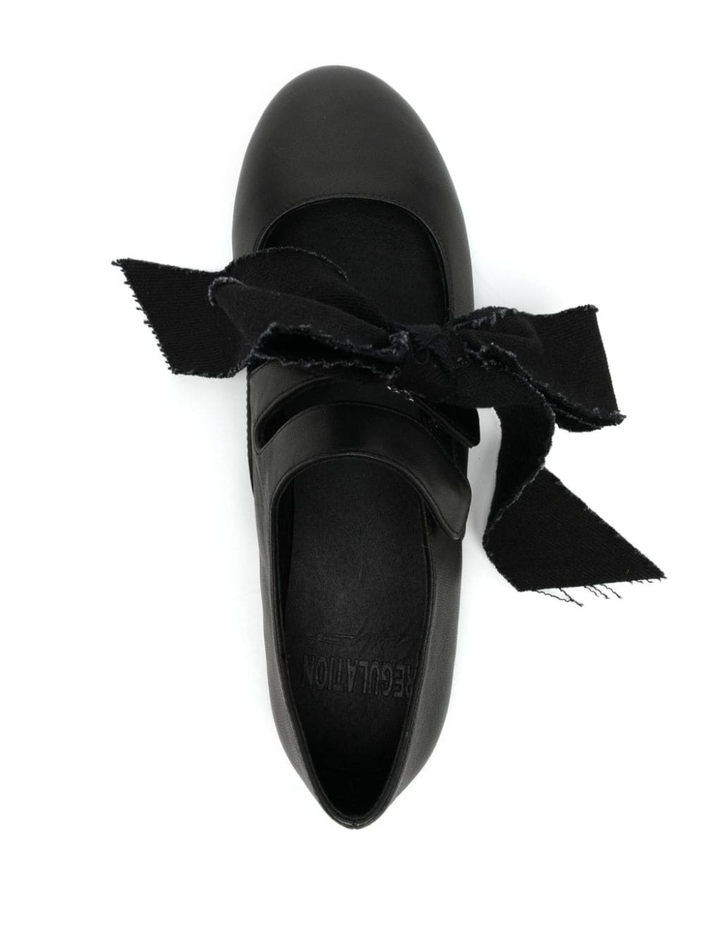 bow-detailed strappy ballerinas - 4