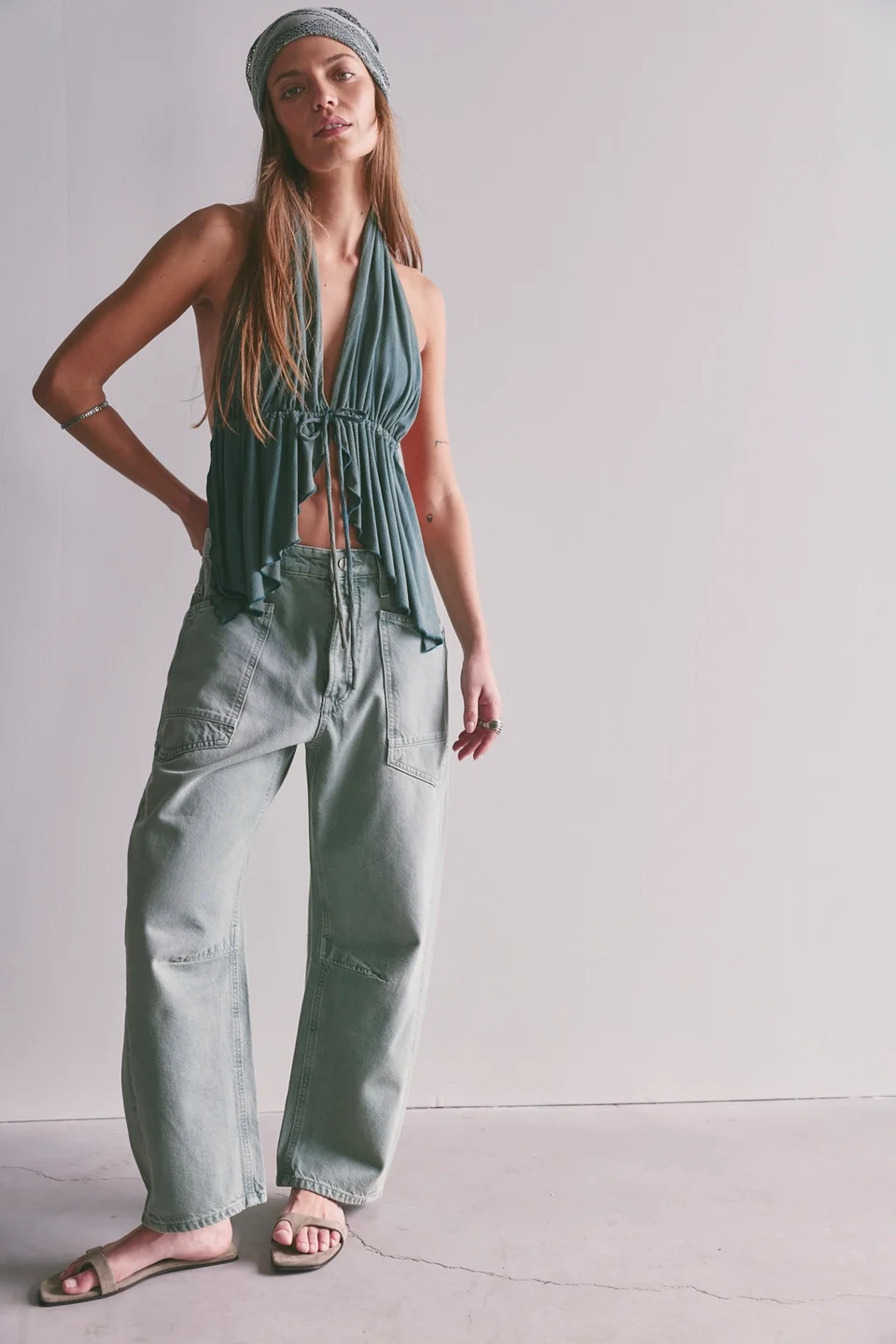 We The Free Minimalist Moxie Barrel Jeans - 1