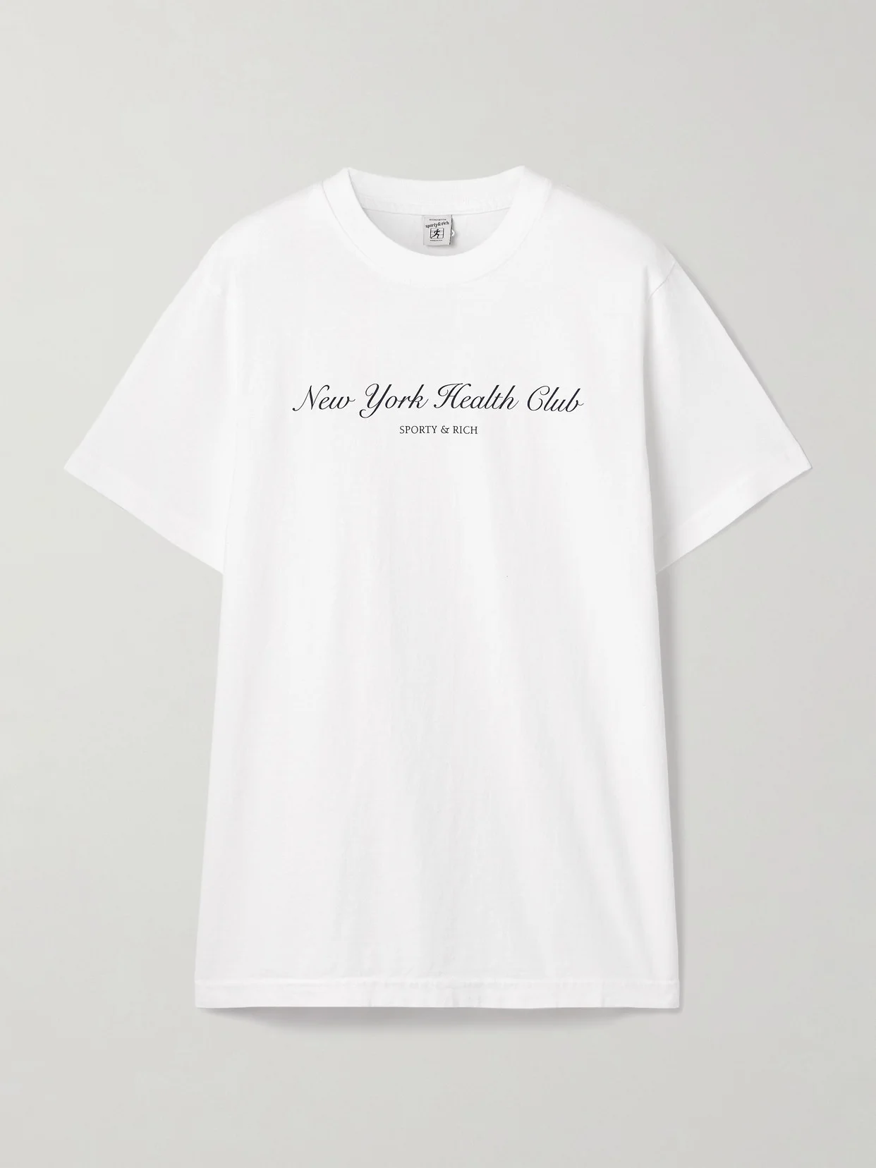 Printed Cotton-jersey T-shirt - 1