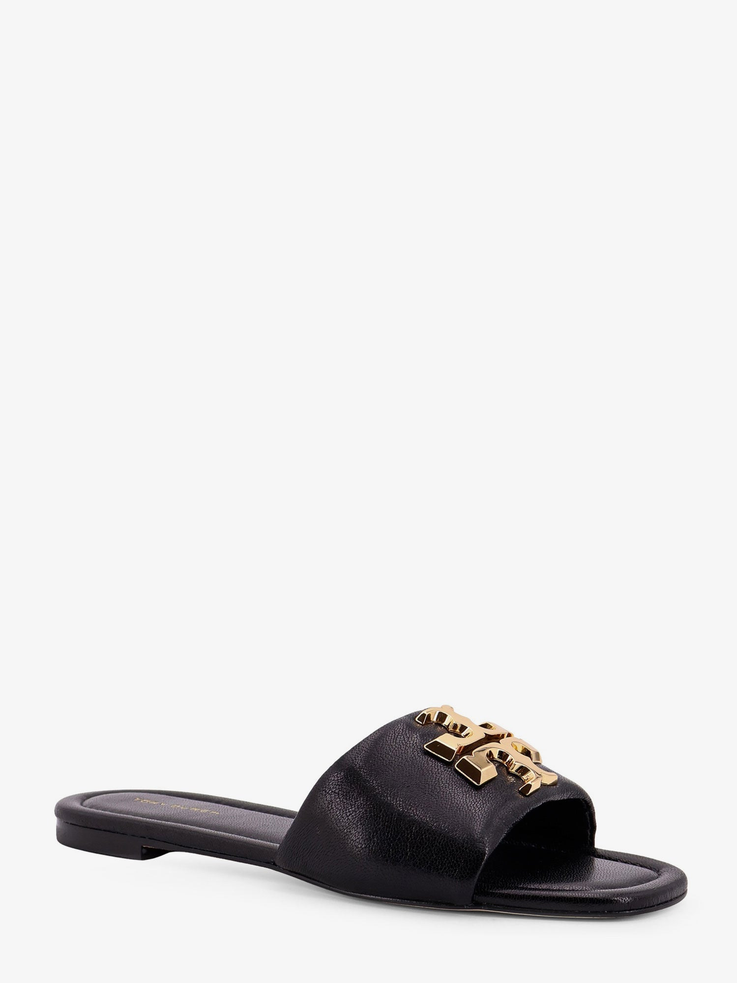 TORY BURCH - Tory Burch Eleanor Leather Flat Sandals - 2
