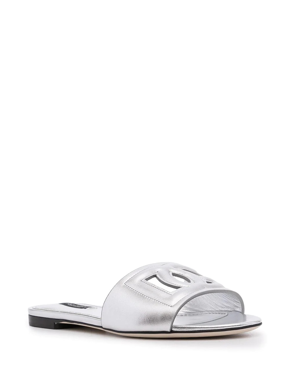cut-out DG flat sandals - 2