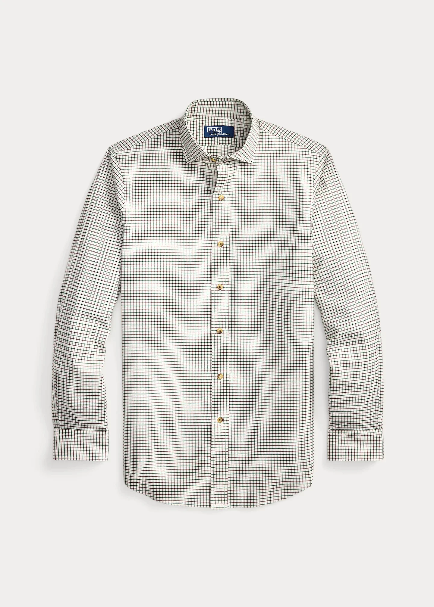 Classic Fit Tattersall Twill Shirt - 1