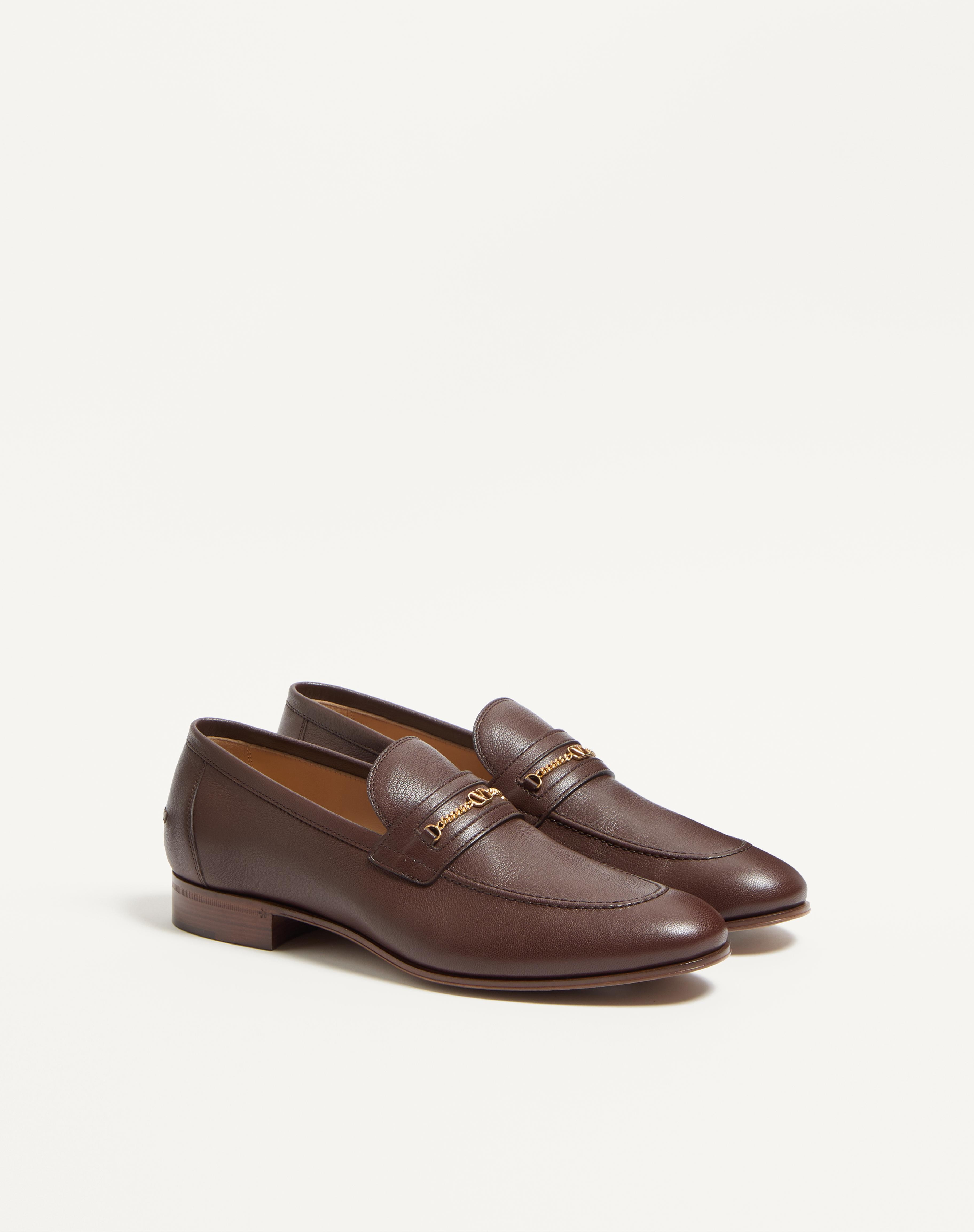 VLOGO SIGNATURE KIDSKIN MOCCASIN - 3
