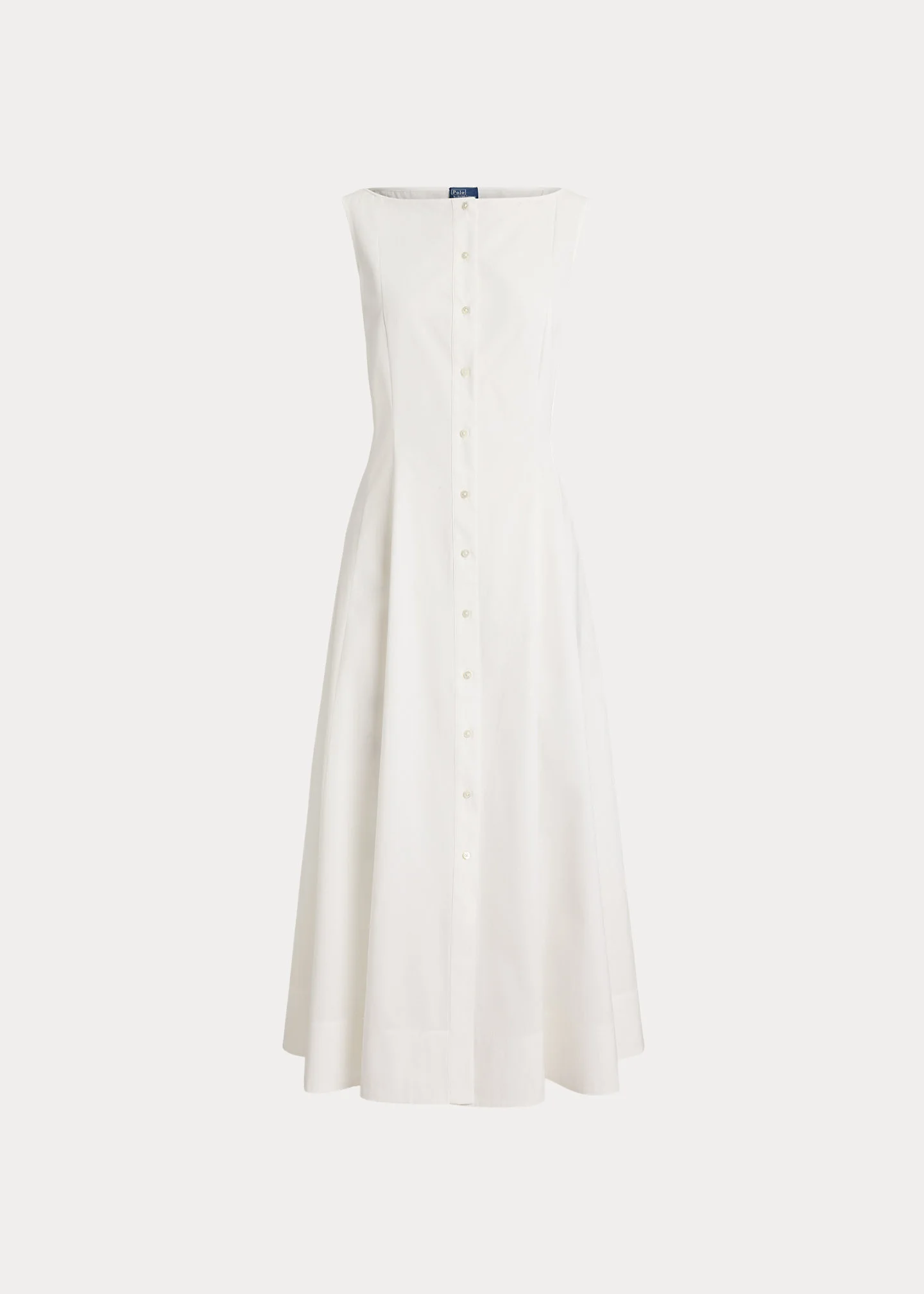 Paneled Cotton Dress - 1
