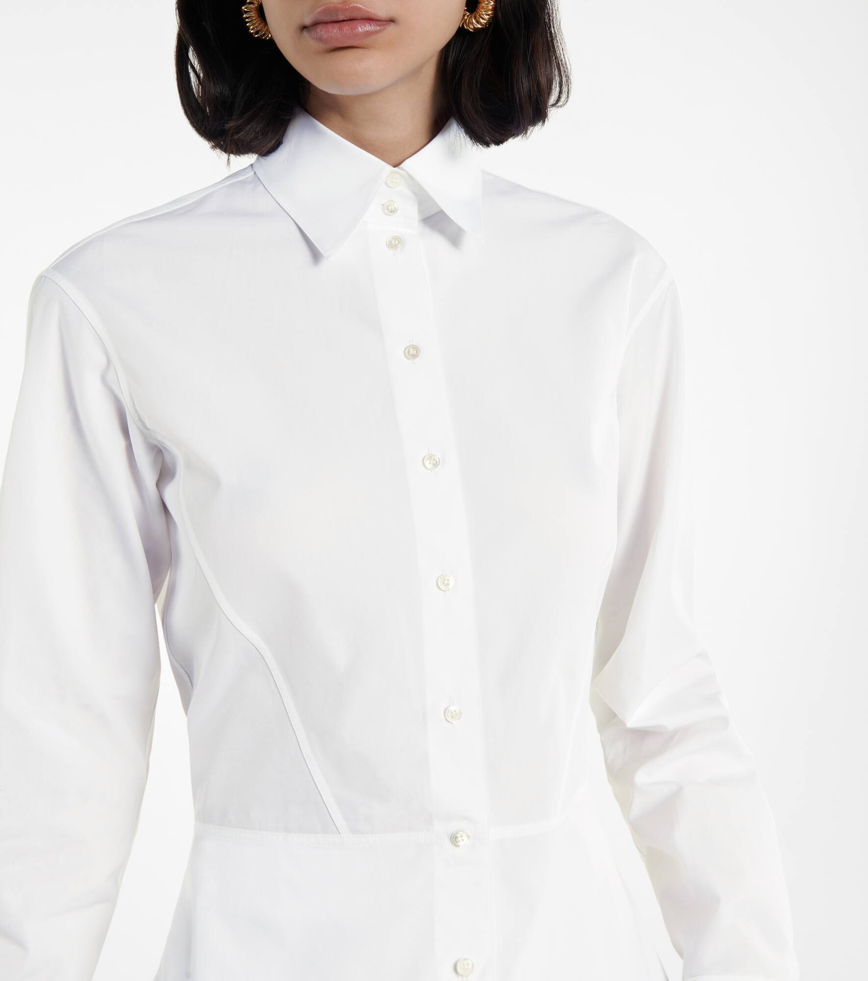 Cotton poplin shirt - 5